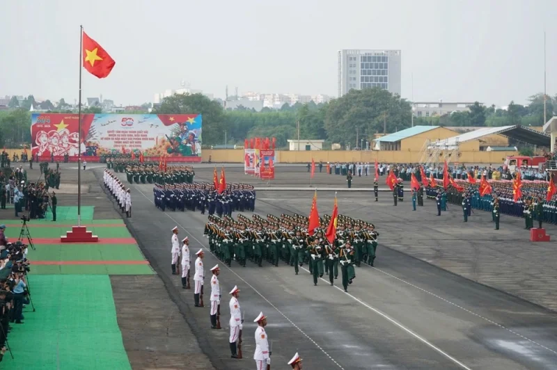 Hình ảnh diễu binh mừng đại lễ 2/9/2025 kỉ niệm 80 năm