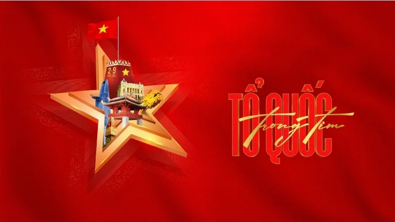 Hình ảnh banner concert lấy ý tưởng độc đáo mừng quốc khánh
