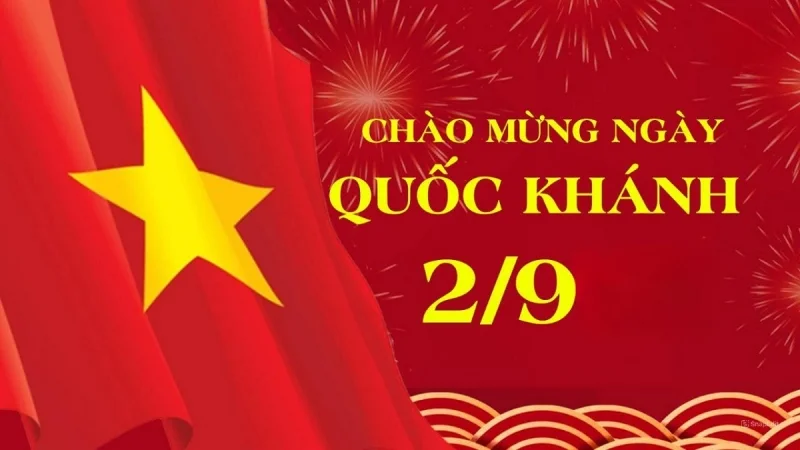 Hình ảnh chào mừng ngày quốc khánh 2/9