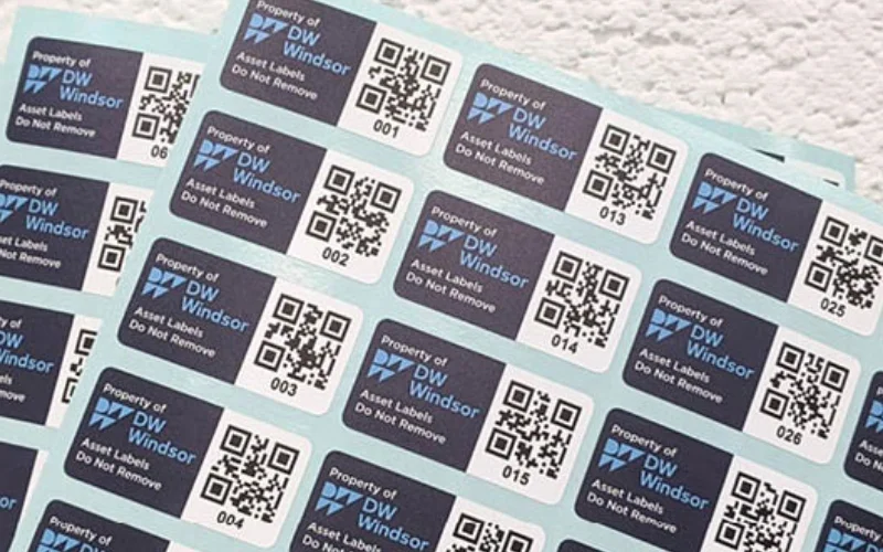 Hình dạng & kích thước tem chống giả QR code 