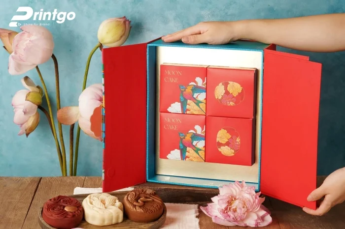 Hộp cánh bướm đựng bánh trung thu cao cấp Hộp cánh bướm đựng bánh trung thu cao cấp