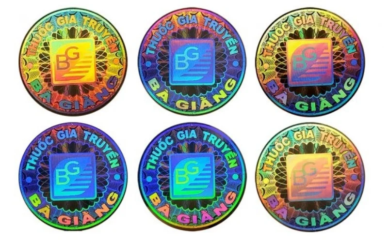 Mẫu in tem niêm phong dạng hologram - hologram 3D
