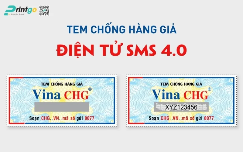 Kỹ thuật in tem chống hàng giả SMS