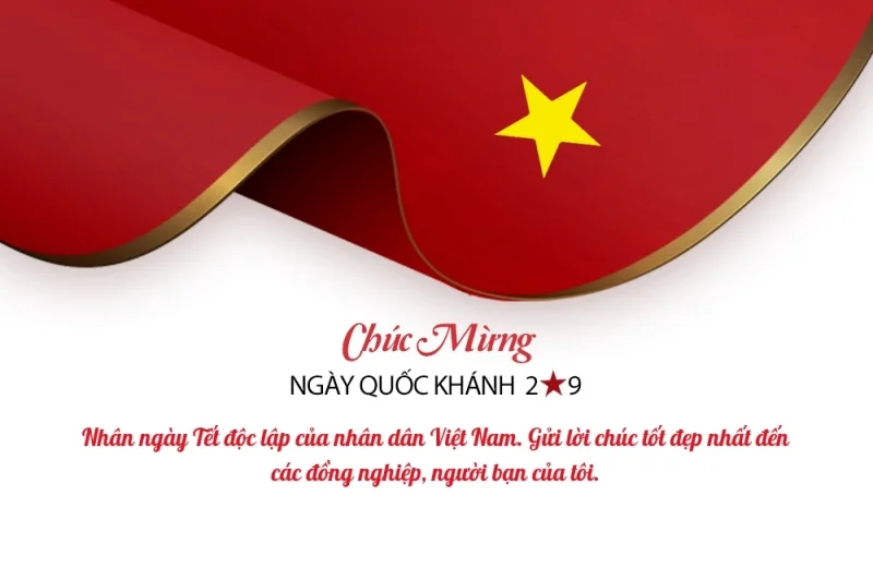 Mẫu thiệp chúc mừng 2/9 ý nghĩa nhất 