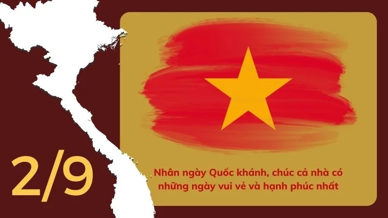 Mẫu thiệp chúc mừng 2/9 khơi dậy niềm tự hào dân tộc 