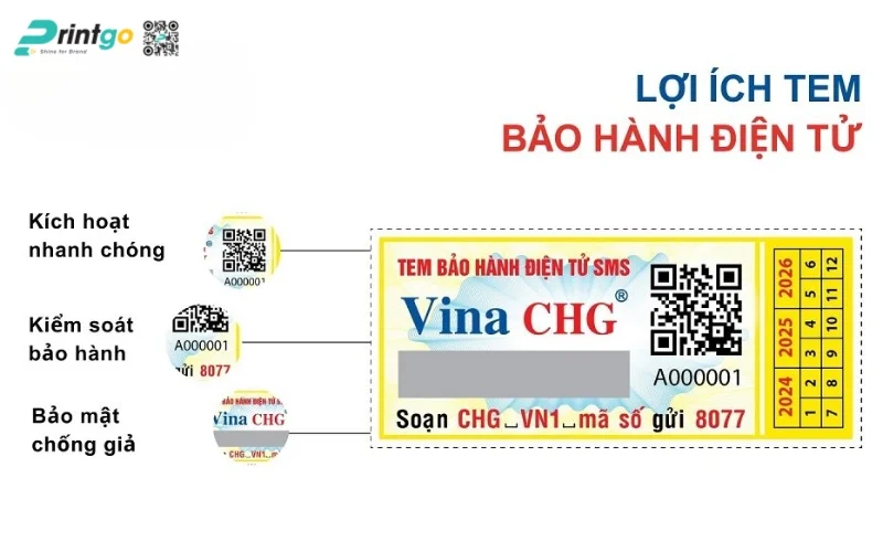 Công dụng của tem bảo hành điện tử mang lại 