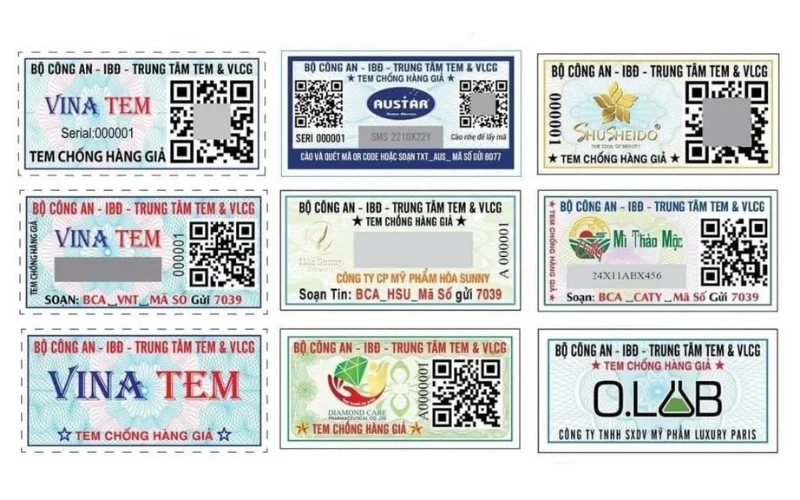 Tổng hợp 1000 mẫu in tem chống giả sản phẩm đẹp
