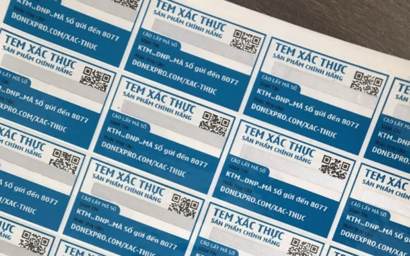 Tổng hợp những mẫu tem chống giả SMS chuẩn xu hướng 2025