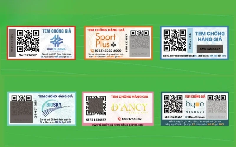 Tổng hợp những mẫu tem chống giả SMS chuẩn xu hướng 2025