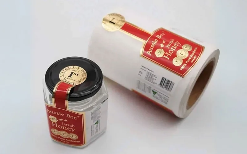 Mẫu tem niêm phong nắp chai lọ đựng nông sản