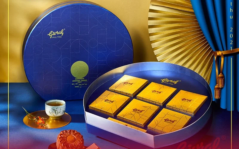 Bộ sưu tập 100 mẫu hộp trung thu vát đáy đẹp nhất 2025