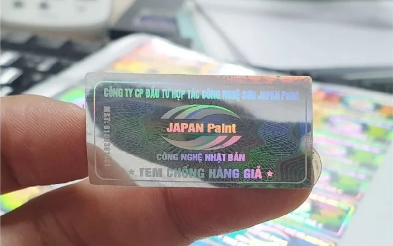 Mẫu in tem niêm phong dạng hologram - hologram 3D