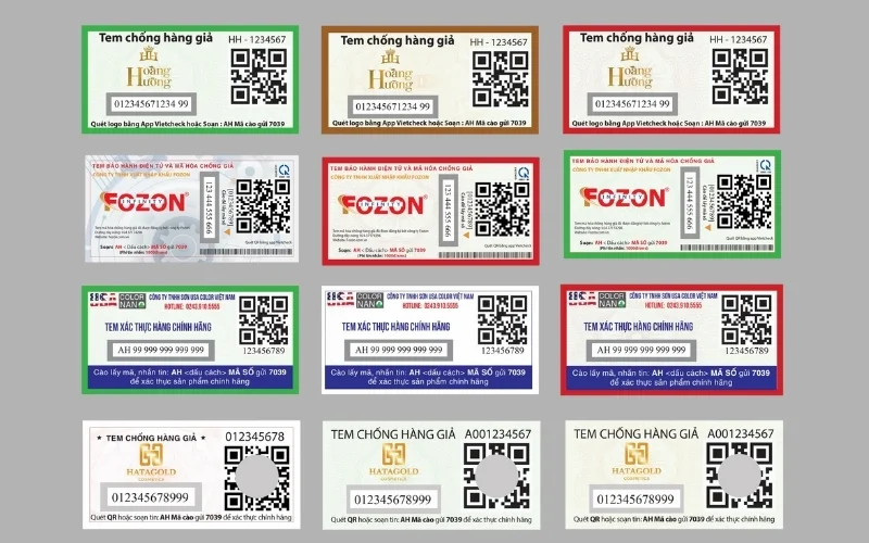 Tổng hợp 101+ mẫu heo chống giả QR code được ưu chuộng nhất hiện nay 