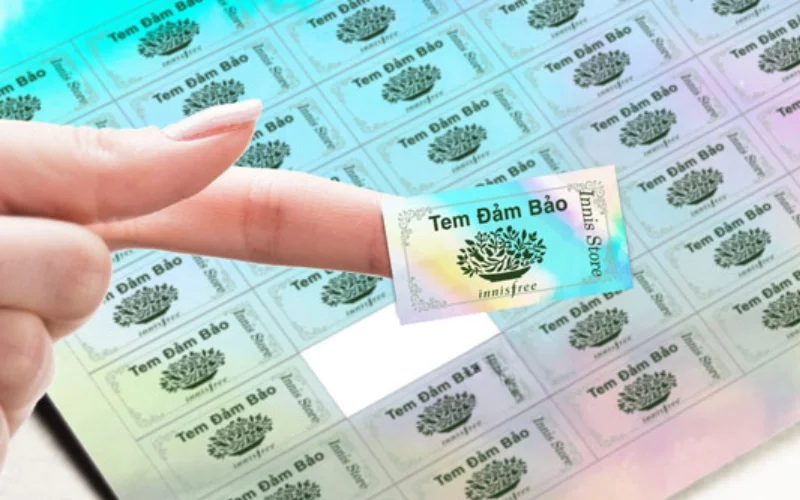 Những đặc điểm của mẫu in tem chống giả sản phẩm 