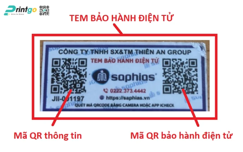 Những lưu ý khi thiết kế & in tem bảo hành điện tử 