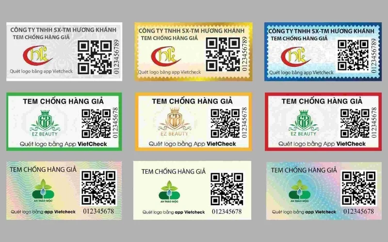 Tem bảo hành điện tử tích hợp mã QR code