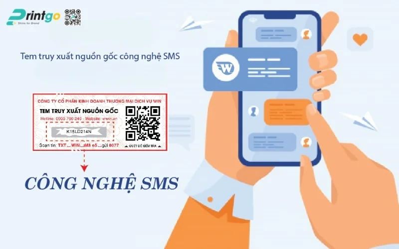 Phân biệt các loại tem chống hàng giả SMS thông dụng