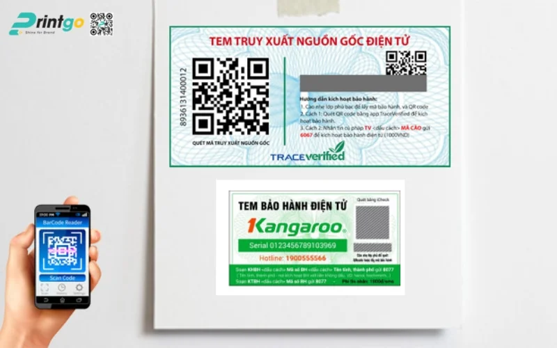 Quy trình đăng ký & sử dụng tem bảo hành điện tử cho doanh nghiệp 