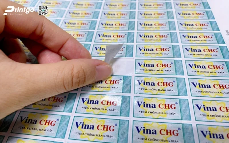 Quy trình kỹ thuật in tem vỡ chuyên nghiệp