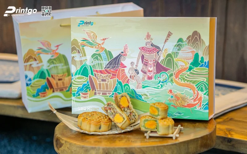 Những hộp đựng bánh trung thu nổi bật nhất 2025 mà Printgo sản xuất