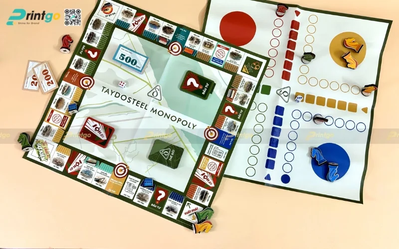 Hộp bánh trung thu board game Thép Tây Đô