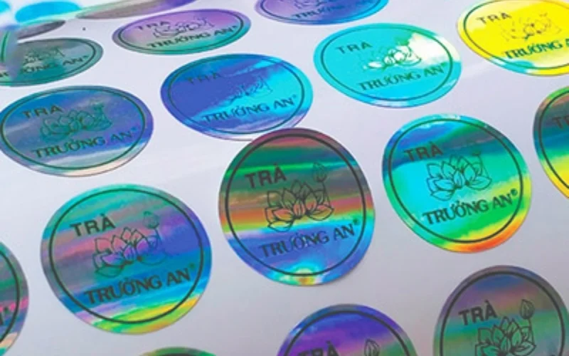 Mẫu in tem niêm phong dạng hologram - hologram 3D
