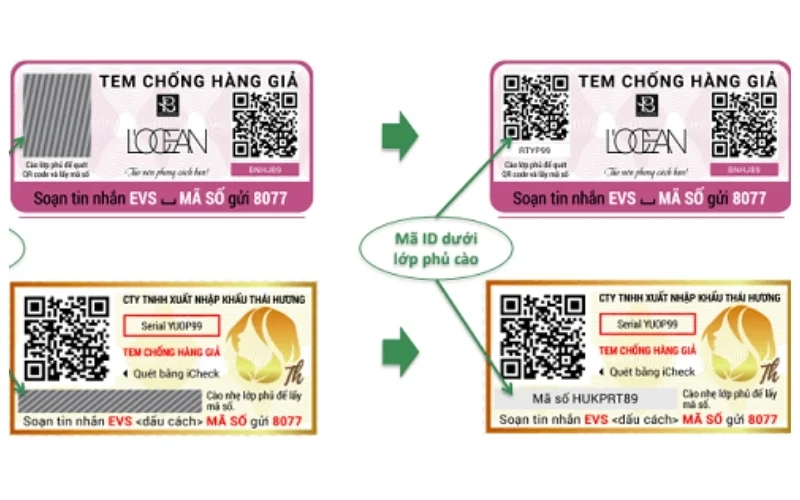 Tổng hợp những mẫu tem chống giả SMS chuẩn xu hướng 2025