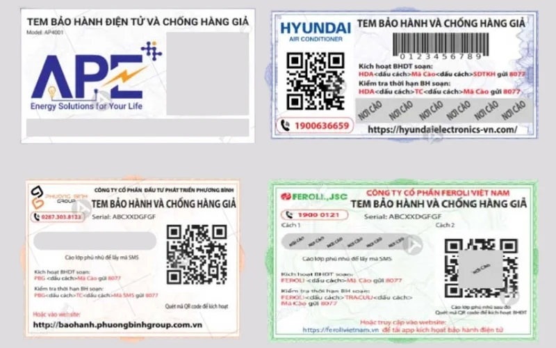 Tổng hợp những mẫu tem chống giả SMS chuẩn xu hướng 2025