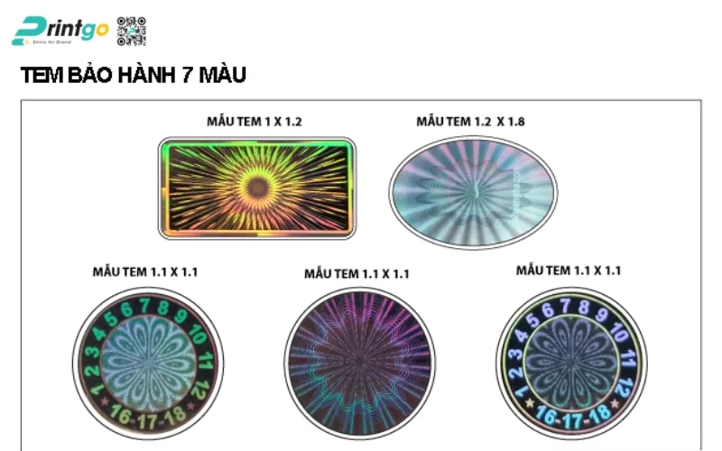 Kết hợp công nghệ chống giả vào tem chống giả Hologram Kết hợp công nghệ chống giả vào tem chống giả Hologram