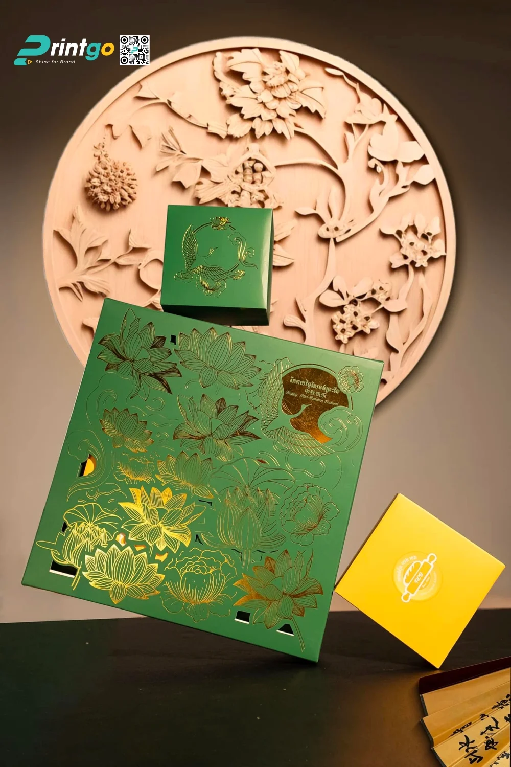 Mẫu 1: "Oriental Luxury" – Vẻ Đẹp Hoàng Gia Cổ Điển