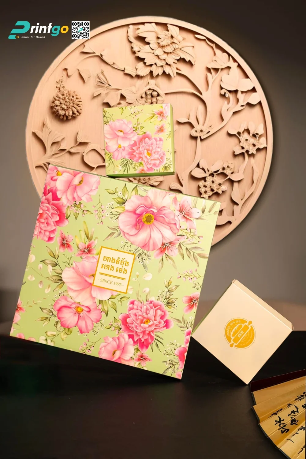 Mẫu 2: "Romantic Floral" – làn gió tươi mới, ngọt ngào