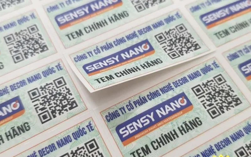  Thông tin bắt buộc có trên tem chống giả QR code