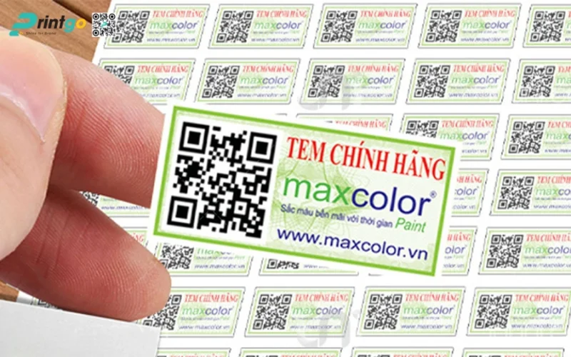 Tiêu chí lựa chọn tem niêm phong phù hợp