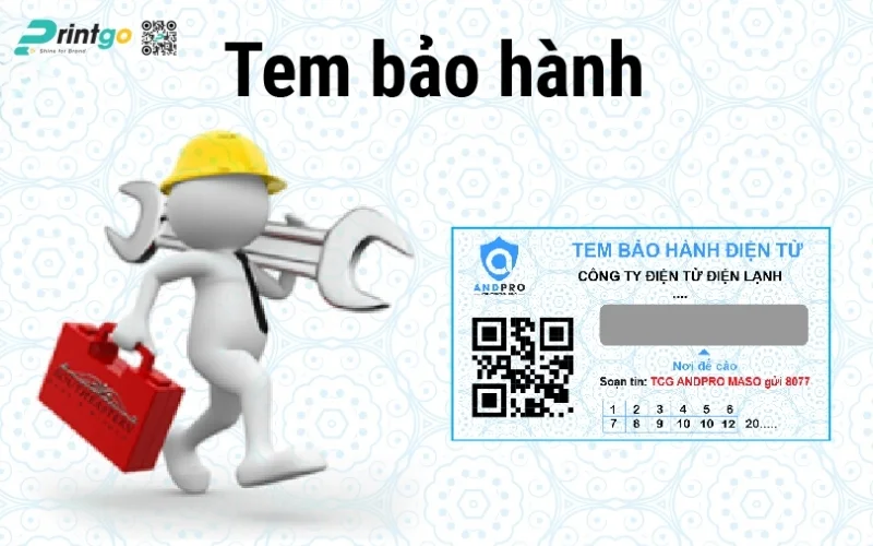 Các tiêu chí đánh giá mẫu tem bảo hành điện từ đạt chuẩn