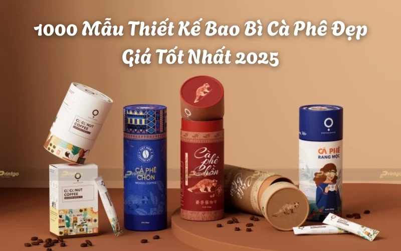 Bộ sưu tập 1000 mẫu thiết kế bao bì cà phê đẹp nhất 2025