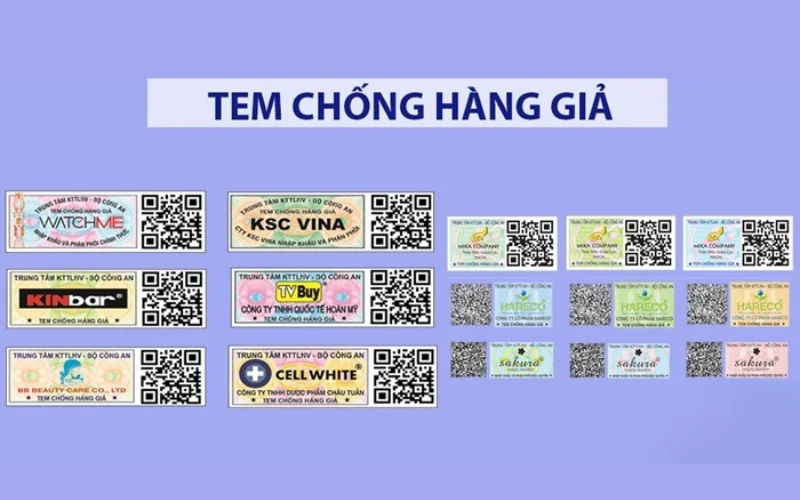 Vai trò của việc in tem chống giả sản phẩm trong kinh doanh