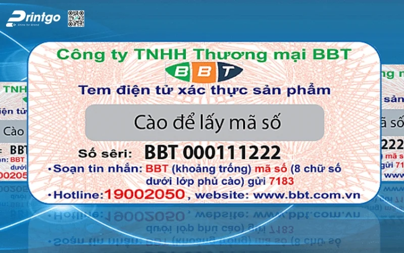 Những yếu tố đánh giá mẫu in tem phủ cào đạt chuẩn Những yếu tố đánh giá mẫu in tem phủ cào đạt chuẩn