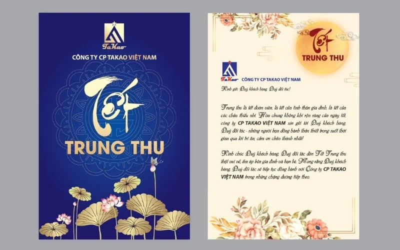 Mẫu thiệp trung thu đẹp gửi tặng nhân viên