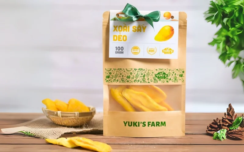 Bao bì đựng nông sản dạng giấy Kraft ghép nhựa PP (Bao bì KP)