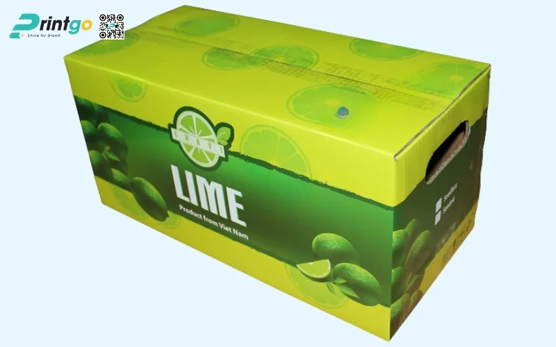 Mẫu bao bì xuất khẩu trái cây chanh Mẫu bao bì xuất khẩu trái cây chanh
