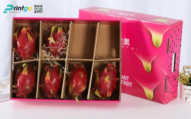 Mẫu bao bì xuất khẩu trái cây thanh long Mẫu bao bì xuất khẩu trái cây thanh long