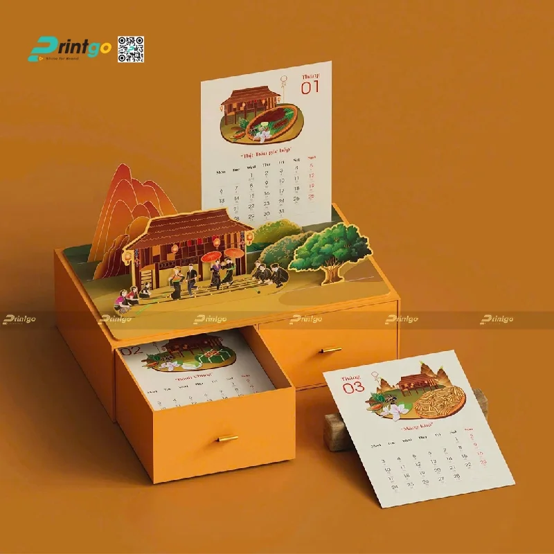 Kinh nghiệm thiết kế lịch 2026 cho doanh nghiệp
