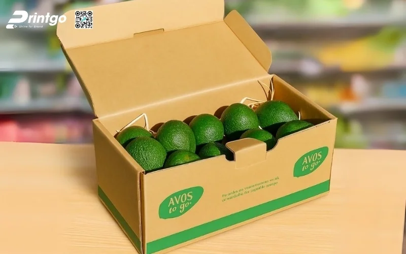 Mẫu thùng carton đóng hàng xuất khẩu hoa quả Mẫu thùng carton đóng hàng xuất khẩu hoa quả