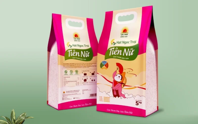 Mẫu in bao bì gạo 5kg - 10kg phổ biến cho hộ kinh doanh nhỏ Mẫu in bao bì gạo 5kg - 10kg phổ biến cho hộ kinh doanh nhỏ