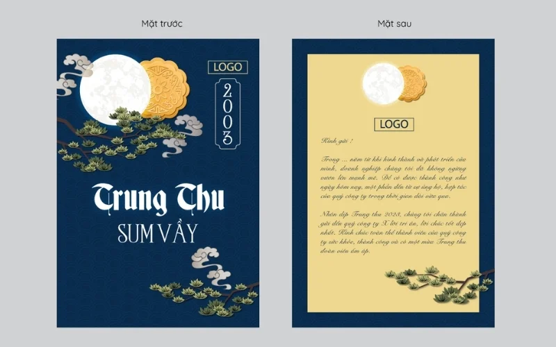 Mẫu thiệp trung thu đẹp gửi tặng nhân viên