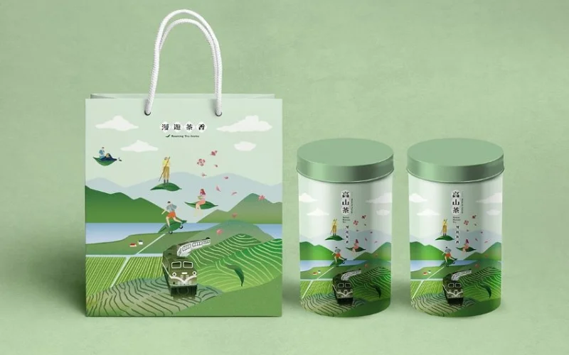 Bao bì đựng nông sản dạng hộp carton cao cấp