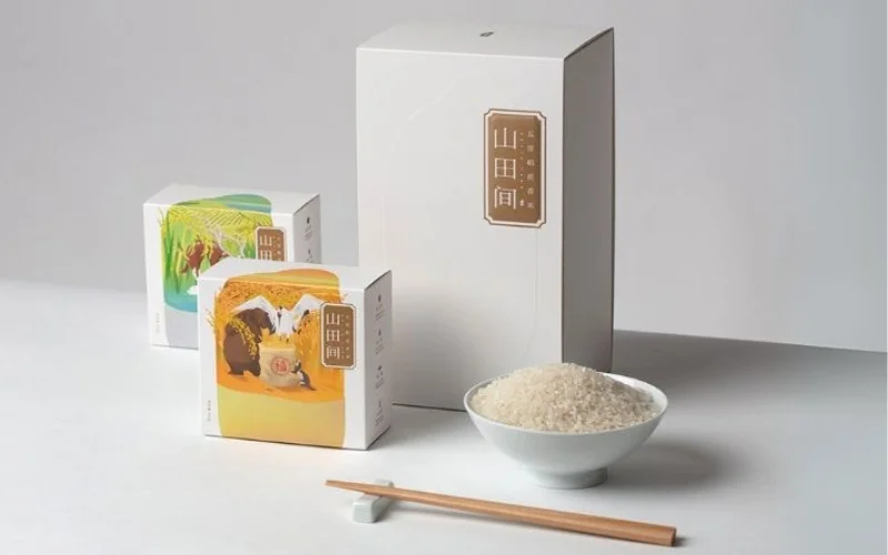 Mẫu hộp đựng gạo thiết kế sang trọng - cao cấp Mẫu hộp đựng gạo thiết kế sang trọng - cao cấp