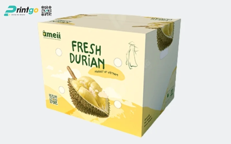 Mẫu thùng carton đóng hàng xuất khẩu hoa quả Mẫu thùng carton đóng hàng xuất khẩu hoa quả