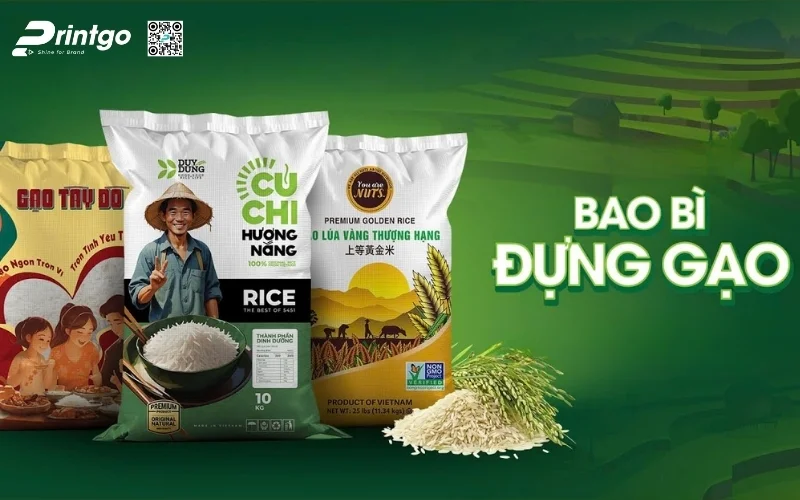 Đặc điểm chi tiết của bao bì gạo xuất khẩu phổ biến