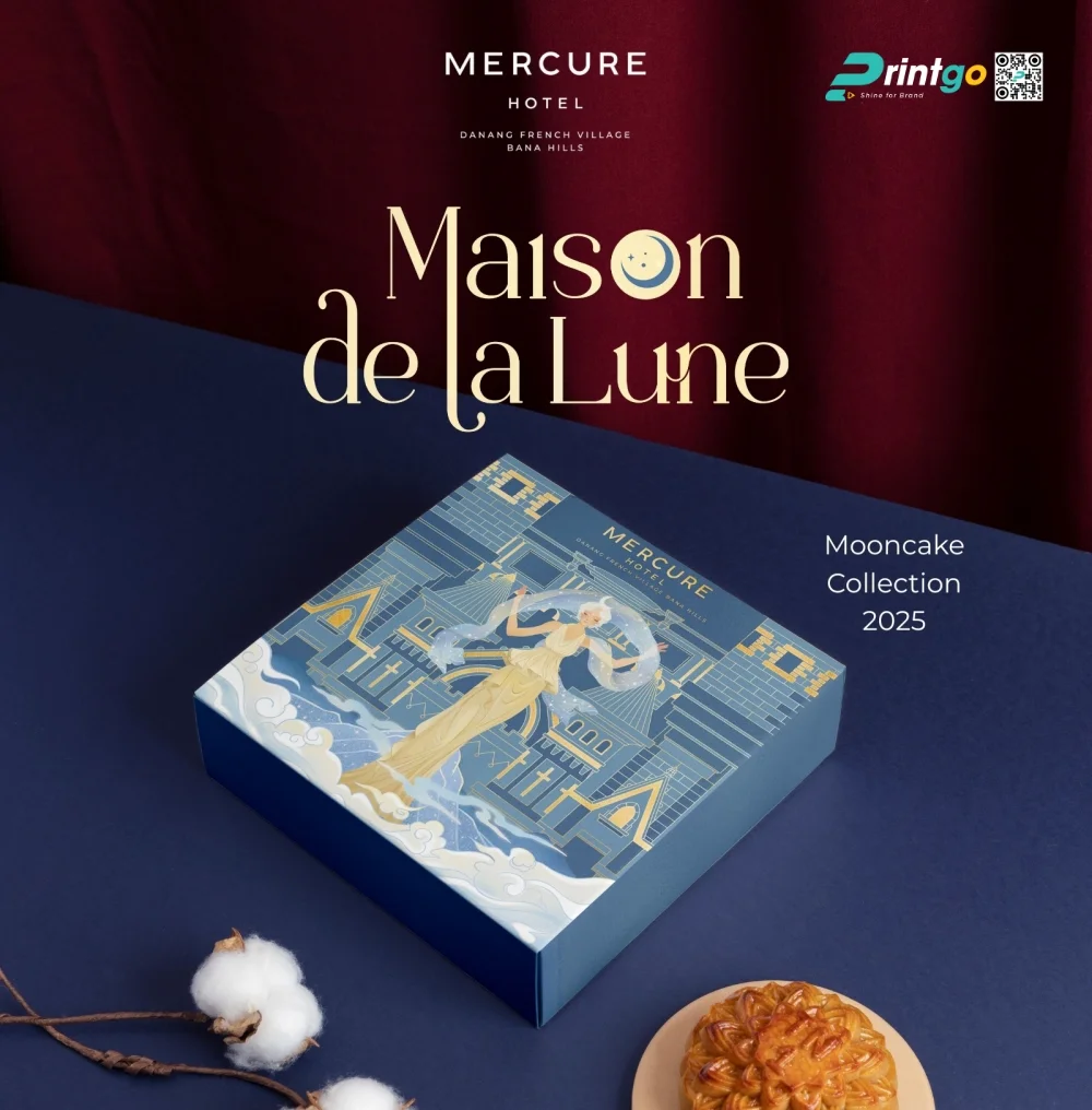 Dự án in hộp đựng bánh trung thu Mercure Danang French Village Bana Hills